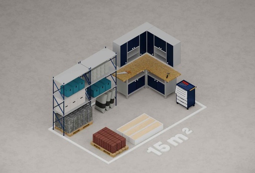 15m² Storage Room